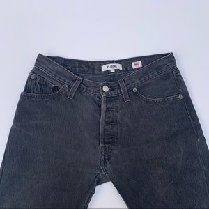 Re/Done Levi’s black jeans